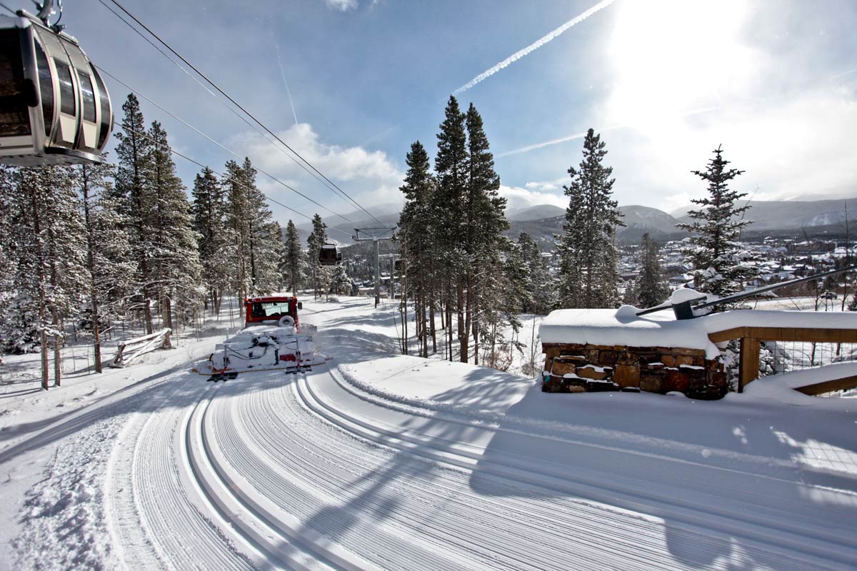 The Nordic Center and trails at Breckenridge